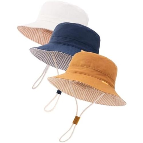 FURTALK Baby Sun Hat for Boys Girls Toddler Summer Bucket Hats Kids UPF 50+ Beach Hat