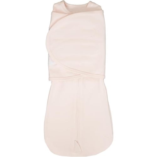 LullaBaby "Double Dream Swaddle: Exclusive Dual Wing Design, Pediatrician-Endorsed, Ultra-Soft Cotton, 0-2 Months, 6-14 lbs - Primrose Pink