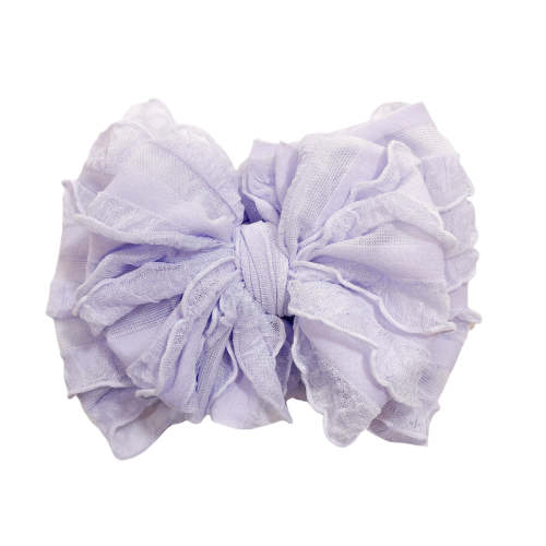 Lavender | Signature Ruffled Baby Headband