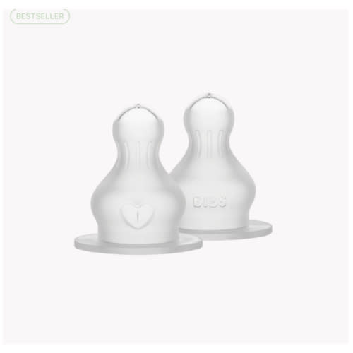 BIBS Bottle Silicone Nipple 2 Pack | Anti-Colic Design – Bibsworld store US