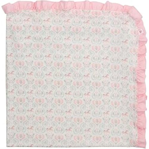 Magnetic Me Modal Soothing Swaddle Blanket | Silky Soft Modal Fabric | Carousel | One Size
