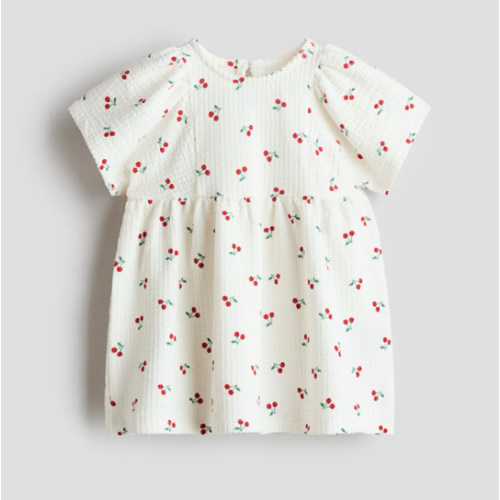 PRINTED JERSEY DRESS