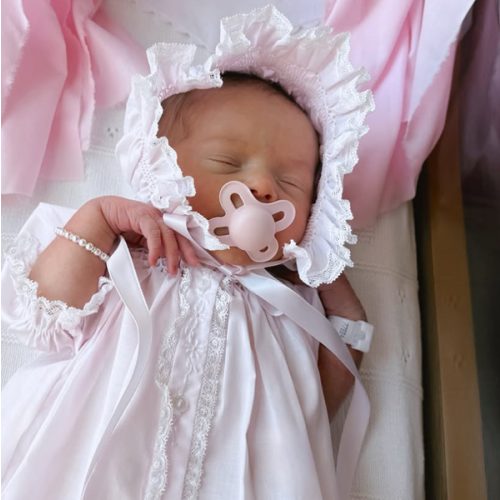 Girls Smocked Lace Bonnet I Feltman Brothers