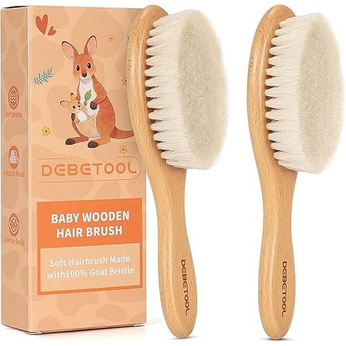 2-Pack Baby Hair Brush