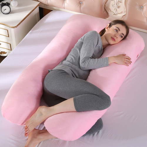 U-shaped Maternity Pillow Pillow Cover Washable Removable Maternity Pillow Cover