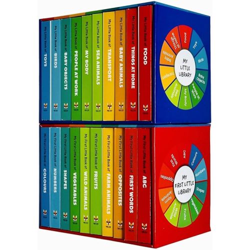 My First Little Library & My Little Library 20 Books Collection Set Hardcover – September 21, 2024