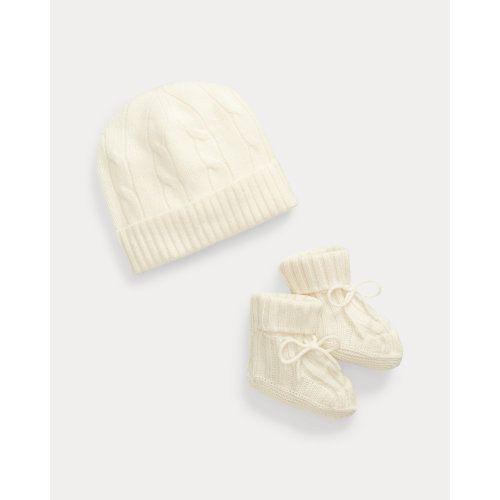 Cashmere Hat & Booties Set | Hats & Mittens ACCESSORIES | Ralph Lauren