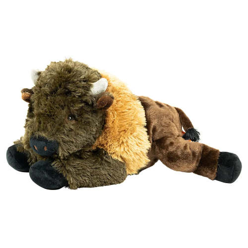 Bison mini plush toy made from 100% recycled materials | WNP