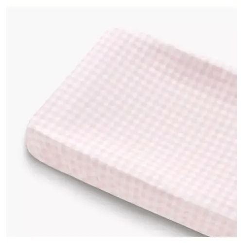 Brands We Love Picnic Gingham Changing Pad Cover - Pink by Janie and Jack