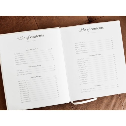 Baby's First Year Memory Book: Photo Album & Milestone Journal - Etsy