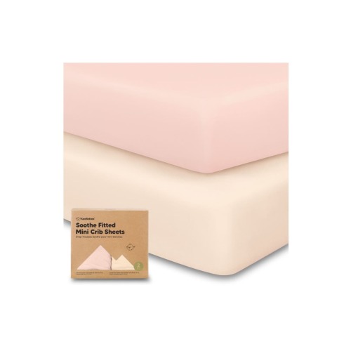 Soothe Fitted Mini Crib Sheet, One Size