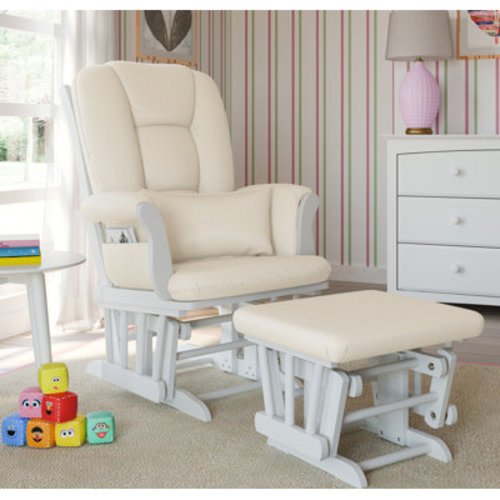 Storkcraft Hoop Glider with Ottoman | Wayfair