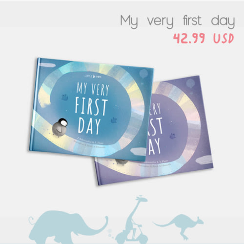 My First Day | Birth Story Personalized book for the little ones - Little Yeti