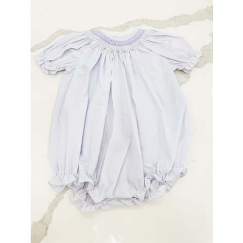 Madison Smocked Girl Bubble – Posh Tots Children's Boutique
