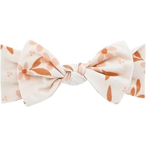 Copper Pearl Baby Bows: Stylish Headbands for Baby Girls, Premium Soft and Stretchy Baby Headbands, Perfect for Newborns, Trendy Designs - Rue