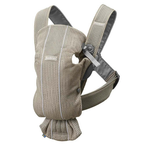BabyBjörn Baby Carrier Mini 3D Mesh - Grey Beige