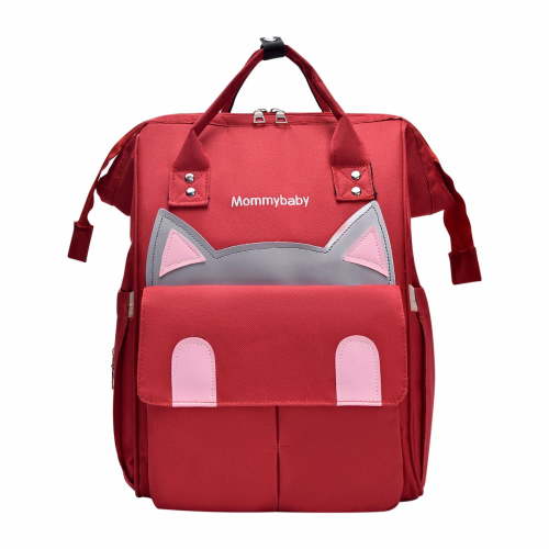 Diaper Bag Backpack Tote for Women Large Capacity, Baby Bag with Insulated Pockets Multifunctional Diaper Bags For Baby Girl Boy Waterproof Baby Bags For Boys Girls Mama Maternity Travel Bag Red