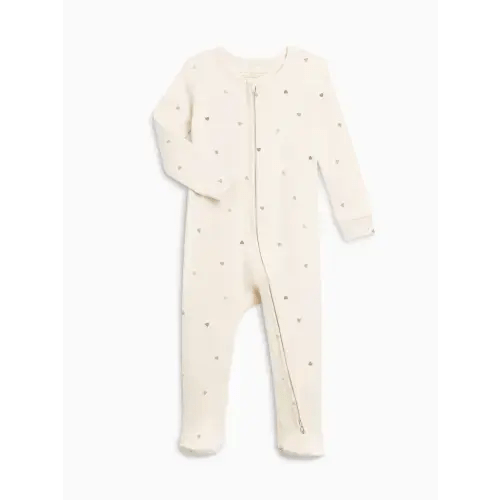 Peyton Zipper Sleeper | Heart / Ballet + Wisteria