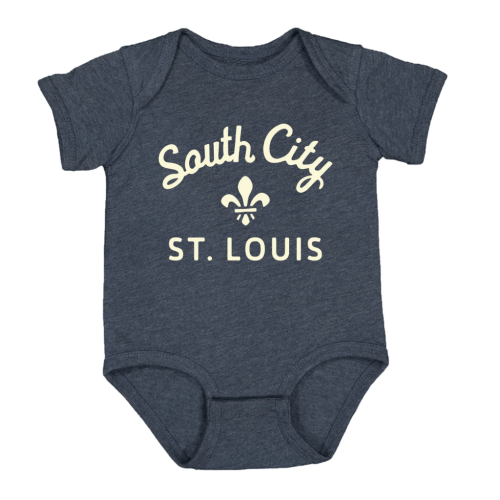 South City St. Louis Baby Onesie