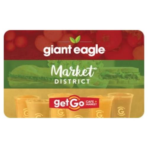 Giant Eagle $50 Gift Card