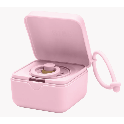 BIBS Pacifier Box Baby Pink