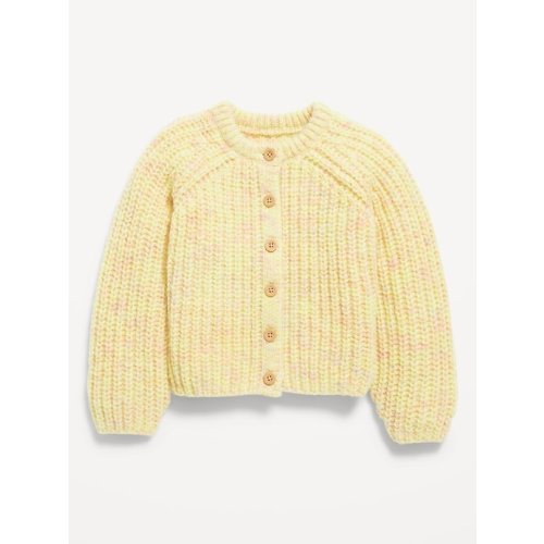 Button-Front Cardigan Sweater for Toddler Girls
