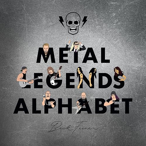 Metal Legends Alphabet Hardcover – Picture Book, June 1, 2022