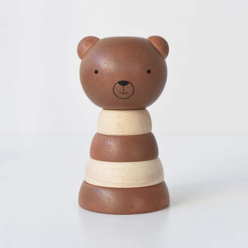 Wood Bear Stacker Toy