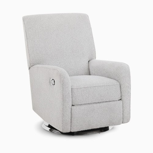 Delta Children Nest Nursery Swivel Recliner - Fog