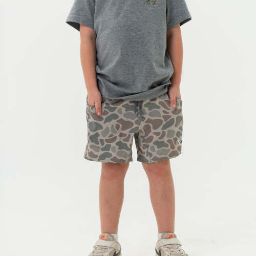 Youth Athletic Short - Classic Deer Camo – BURLEBO