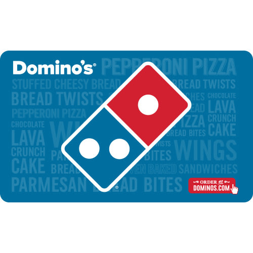 Domino's | Plastic Gift Card | Choose Design
