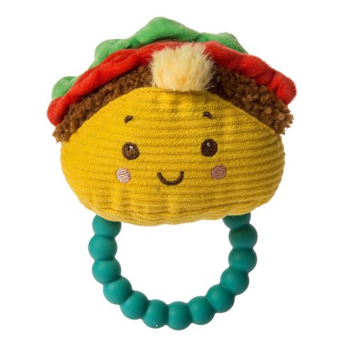 Sweet Soothie Chewy Taco Teether Rattle - 5"