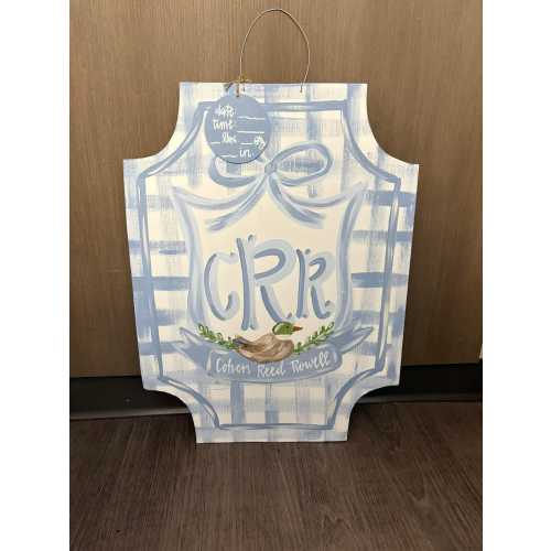 Duck Baby Hospital Hanger | Baby Boy Hospital Door Hanger | Hospital Door Hanger