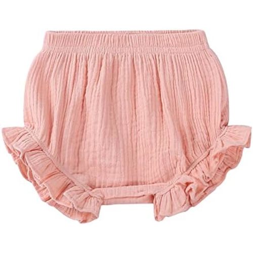 Durio Baby Bloomers for Toddler Girls Newborn Diaper Covers for Girls Cute Cotton Baby Girl Shorts