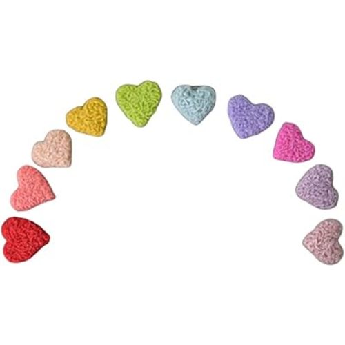 XIANSHI 5Pcs/Set DIY Handmade Baby Wool Felt Rainbow Stars Love Heart Home Party Decorations Newborn Photography Props Infant Photo Shooting Accessories, Exquisite and Cute Newborn Photography Prop