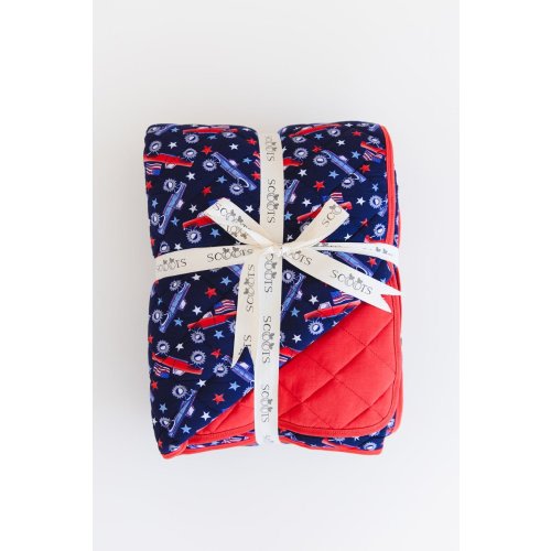 Freedom Ride Quilted Blanket | scoots