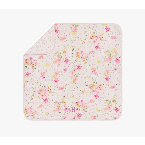 Monique Lhuillier Jolie Oversized Organic Muslin Baby Blanket