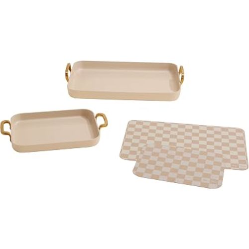 Our Place Essentials Griddle Pan Set, 4-Piece Nonstick Ceramic Cookware