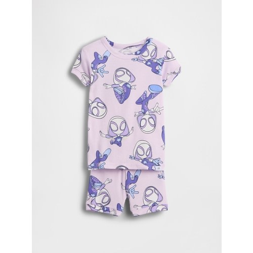 Baby & Toddler Marvel Organic Brushed Cotton PJ Short Set