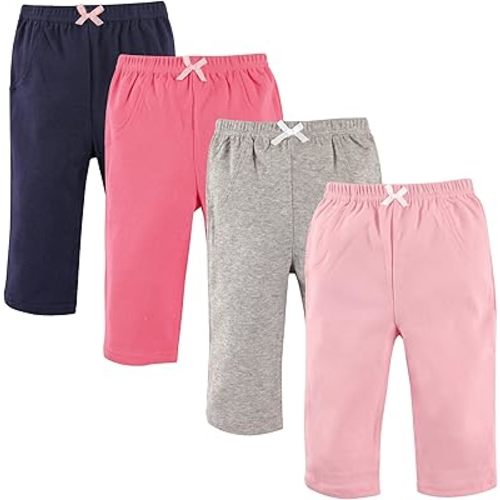 Luvable Friends Baby Boys' Cotton Pants