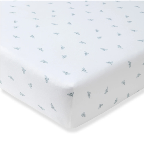 Golden Bee Organic Cotton BEESNUG® Fitted Crib Sheet - Quarry