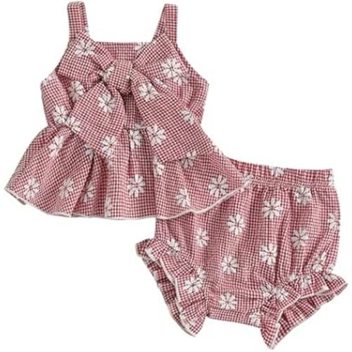 0 to 3Months Baby Girls Summer Outfit