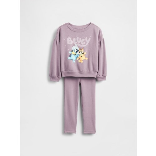 Baby & Toddler Bluey VintageSoft Sweatshirt & Rib Leggings Set