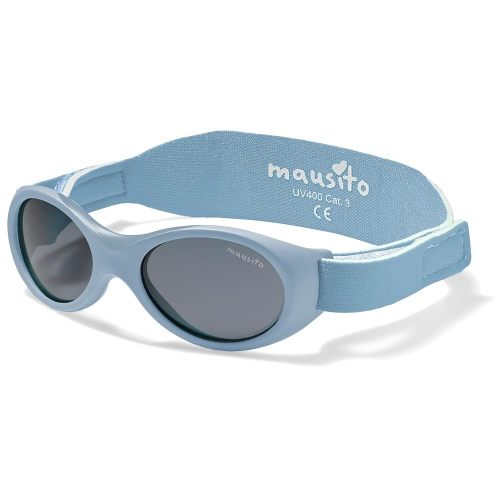 Mausito BABY sunglasses 0-24 months | Flexible BPA-Free infant sunglasses with adjustable strap | 100% UV Protection Sunnies