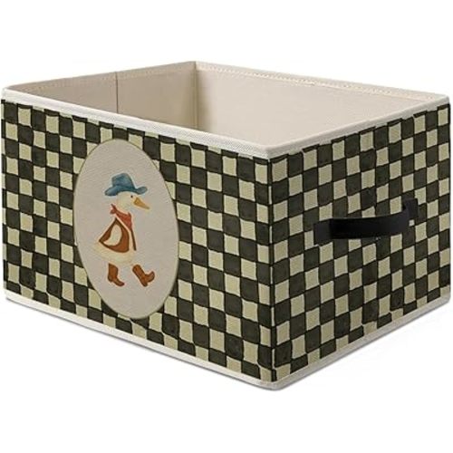 Goose Nursery Decor,Western Goose Storage Bins Box