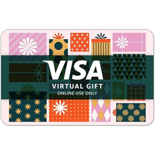 Visa Virtual eGift Card - $100 (plus $5.95 Purchase Fee) | For Online Use Only