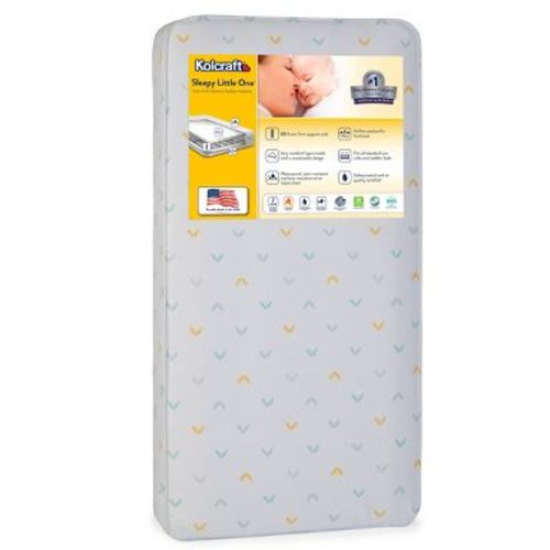 Kolcraft Sleepy Little One Crib and Toddler Mattress