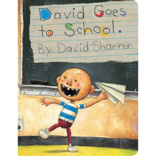 David Goes to School - by David Shannon (Board Book)