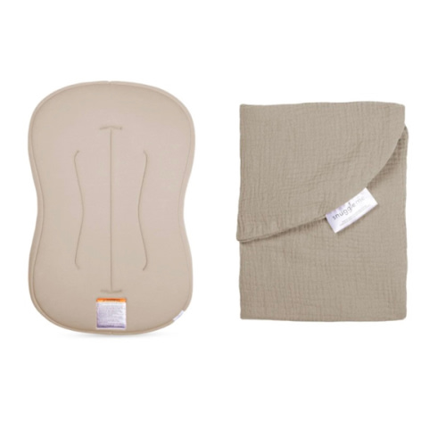 Lounger Curve + Muslin Cover Set | Birch
