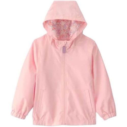 Carter's Baby Girls' Blustery Break-Up Lightweight Hooded Windbreaker Jacket